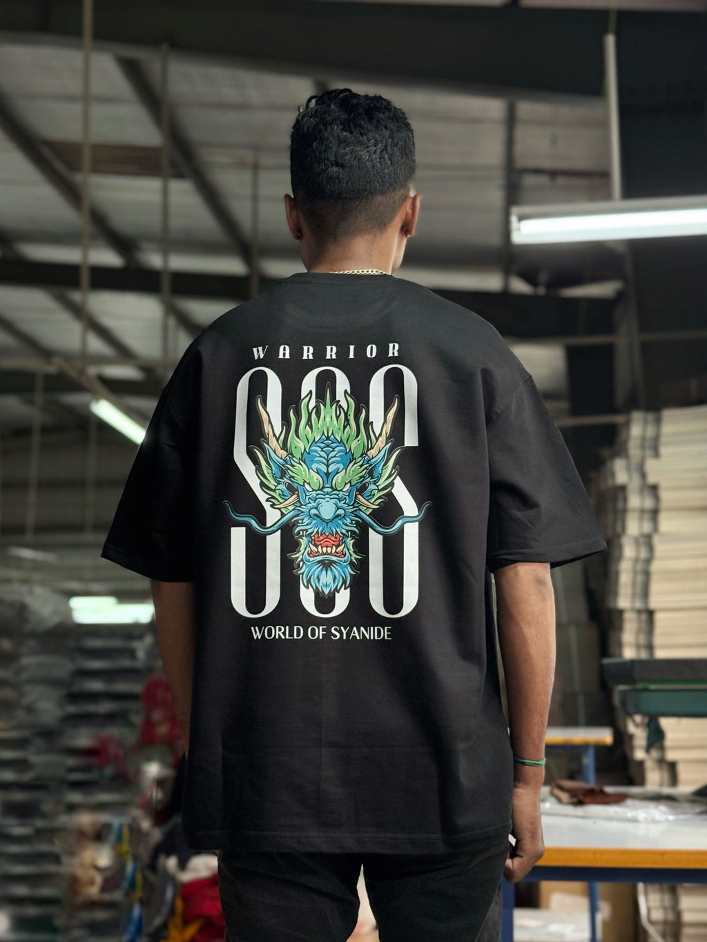 SOS Syanide Oversized Tshirt