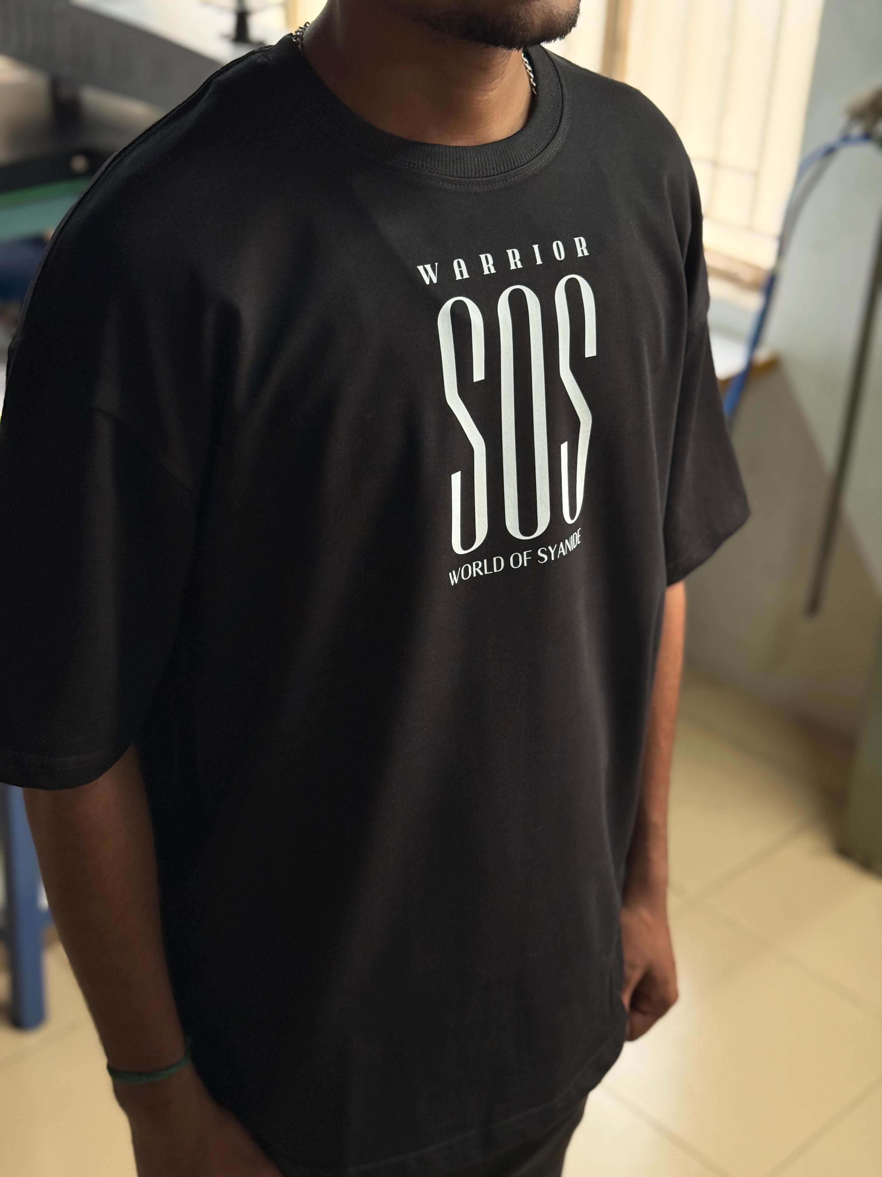 SOS Syanide Oversized Tshirt
